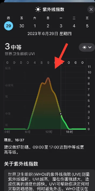 墨迹天气紫外线指数在哪里 墨迹天气紫外线指数查看方法图文教程-第4张图片-海印网