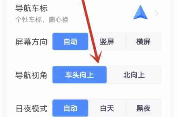 高德地图导航视角怎么修改 高德地图导航视角修改攻略-第5张图片-海印网