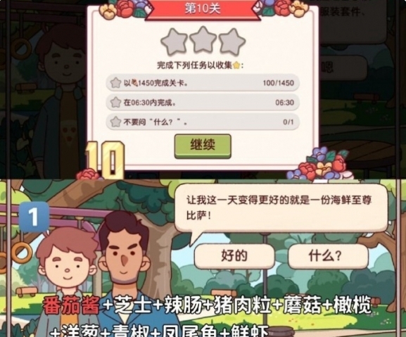 《可口的比萨》十周年餐车第10关通关攻略-第2张图片-海印网