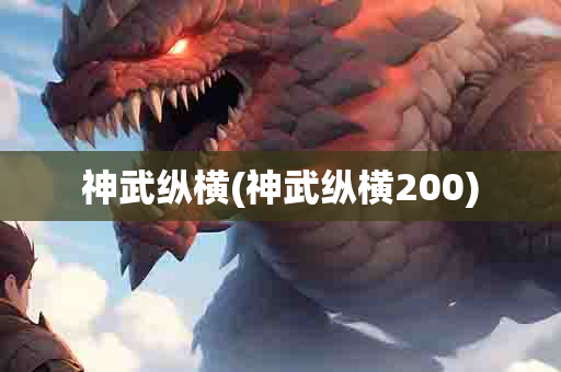 神武纵横(神武纵横200)