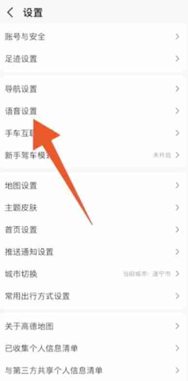 高德地图怎么设置语音 高德地图设置语音方法图文教程-第3张图片-海印网