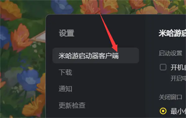 米哈游启动器开机自动运行怎么设置 米哈游启动器开机自动运行设置方法-第2张图片-海印网