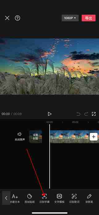 剪映怎么自动识别字幕 剪映自动识别字幕方法教程-第4张图片-海印网