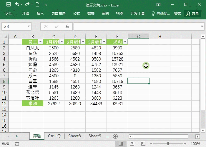 Excel筛选和高级筛选怎么使用 筛选最全教程-第4张图片-海印网